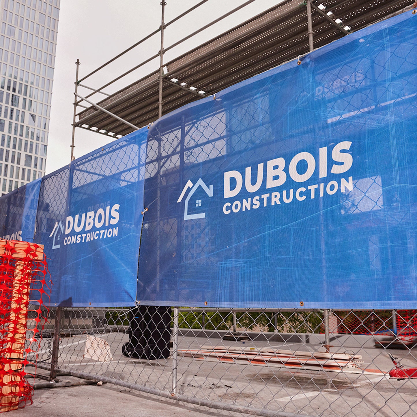 Mesh Banner - Single Sided - with Grommets